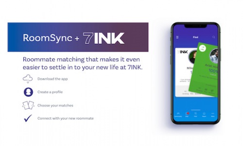 7INK has partnered with roomsync
